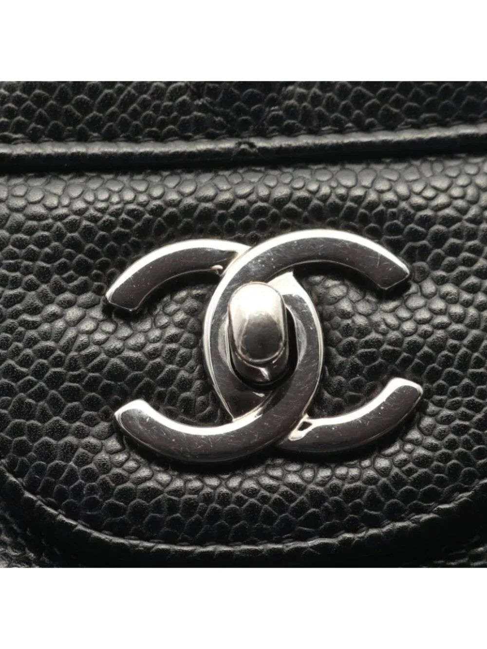 Chanel Shoulder Bag Maxi Quilted 30 Classic Large Double Flap Black Caviar
